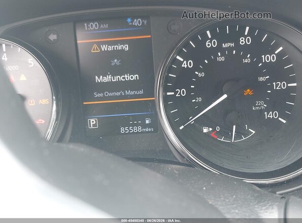 JN8AT2MT4KW260336 2019 NISSAN ROGUE Gray უკანა სავარძლების ხედი