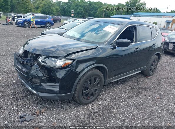 JN8AT2MT4LW007518 2020 NISSAN ROGUE Black Vista tres cuartos delantera izquierda