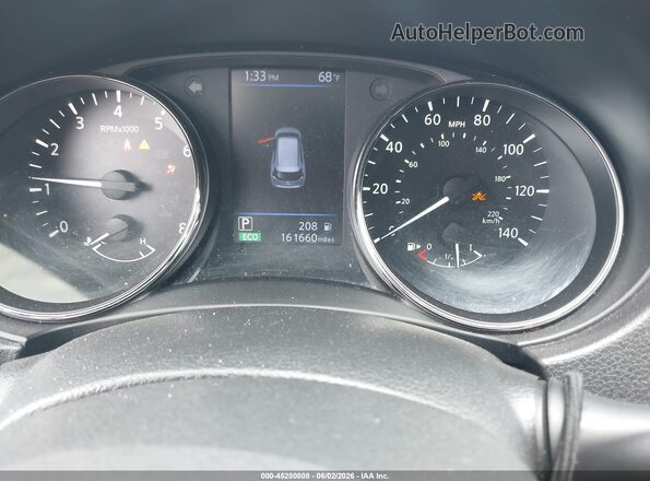 JN8AT2MT4LW007518 2020 NISSAN ROGUE Black Vista de los asientos traseros