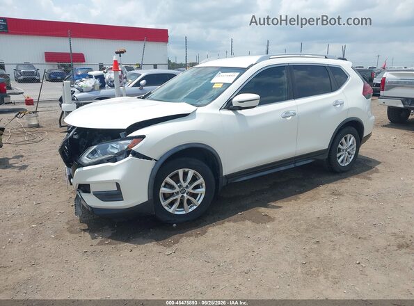 JN8AT2MT4LW034699 2020 NISSAN ROGUE Белый Передняя левая четверть