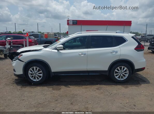JN8AT2MT4LW034699 2020 NISSAN ROGUE Белый Вид задней части салона