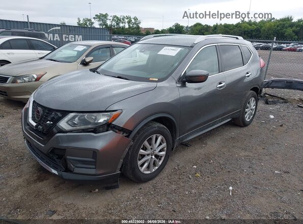 JN8AT2MT4LW036288 2020 NISSAN ROGUE Gray წინა მარცხენა ხედი სამი მეოთხედიდან