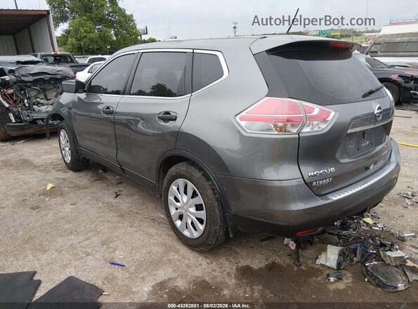 JN8AT2MT5GW025225 2016 NISSAN ROGUE Серый Задняя левая четверть