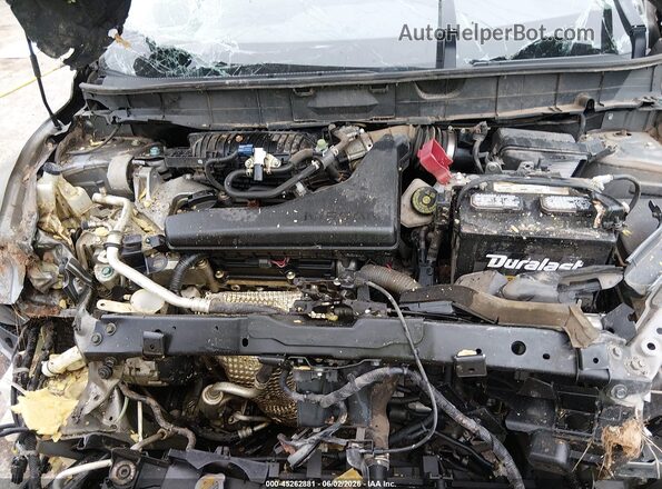 JN8AT2MT5GW025225 2016 NISSAN ROGUE Серый Вид сзади