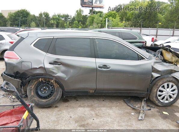JN8AT2MT5GW025225 2016 NISSAN ROGUE Серый Вид задней части салона