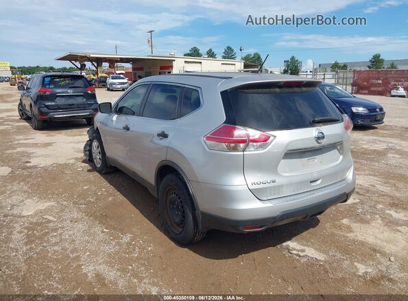 JN8AT2MT5GW025550 2016 NISSAN ROGUE Silver Rear left