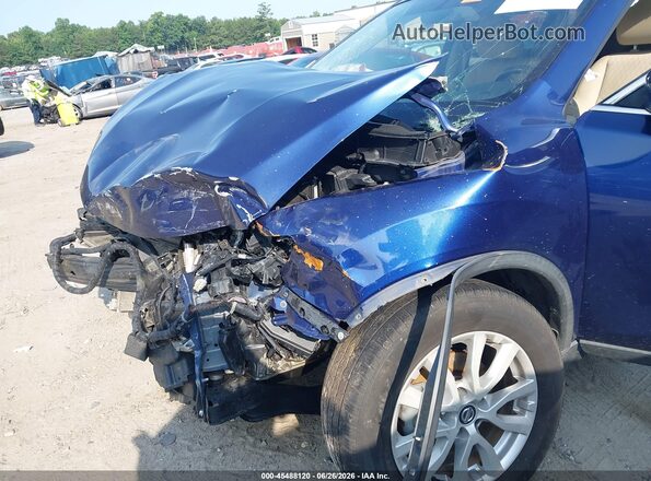 JN8AT2MT5HW135645 2017 NISSAN ROGUE Blue Widok z przodu