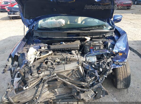 JN8AT2MT5HW135645 2017 NISSAN ROGUE Blue Widok z tyłu