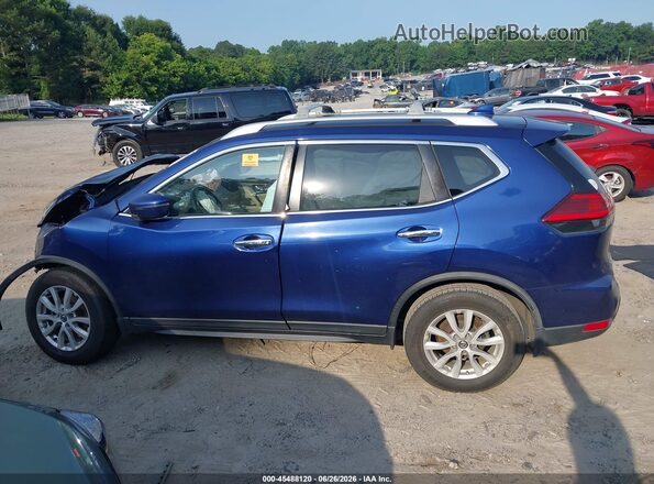 JN8AT2MT5HW135645 2017 NISSAN ROGUE Blue Widok wnętrza 360 stopni