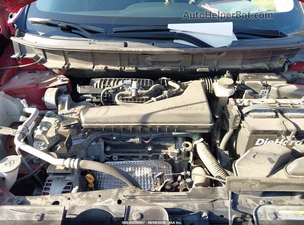 JN8AT2MT5HW391008 2017 NISSAN ROGUE Red Вид ззаду