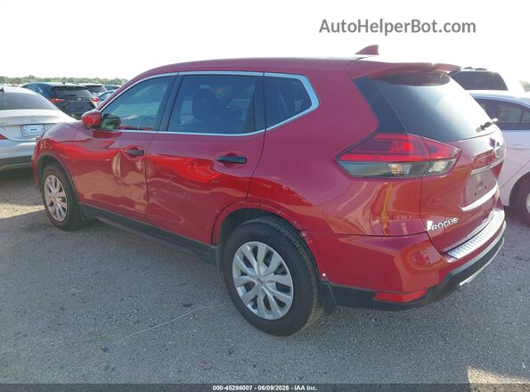JN8AT2MT5HW391008 2017 NISSAN ROGUE Red Задня ліва чверть