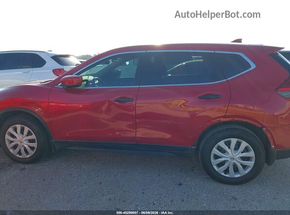 JN8AT2MT5HW391008 2017 NISSAN ROGUE Red Панорамний вид салону 360°