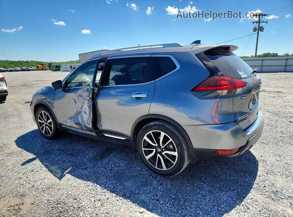 JN8AT2MT5JW489784 2018 NISSAN ROGUE Серый Задняя левая четверть