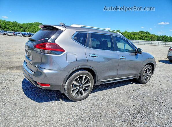 JN8AT2MT5JW489784 2018 NISSAN ROGUE Серый Задняя правая четверть