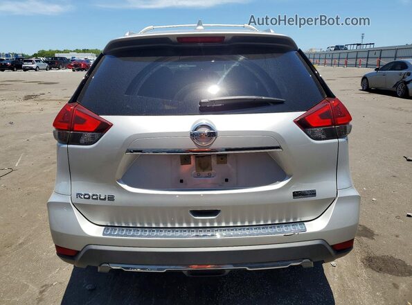 JN8AT2MT5LW003459 2020 NISSAN ROGUE Silver Հետևի տեսք