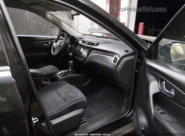 JN8AT2MT6GW024505 2016 NISSAN ROGUE Black Вид салону спереду