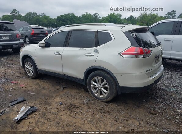 JN8AT2MT7GW004084 2016 NISSAN ROGUE White Rear left