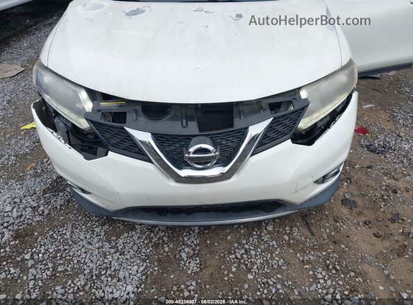 JN8AT2MT7GW004084 2016 NISSAN ROGUE White Instrument cluster view