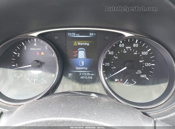 JN8AT2MT7GW008667 2016 NISSAN ROGUE Серый Вид задних сидений