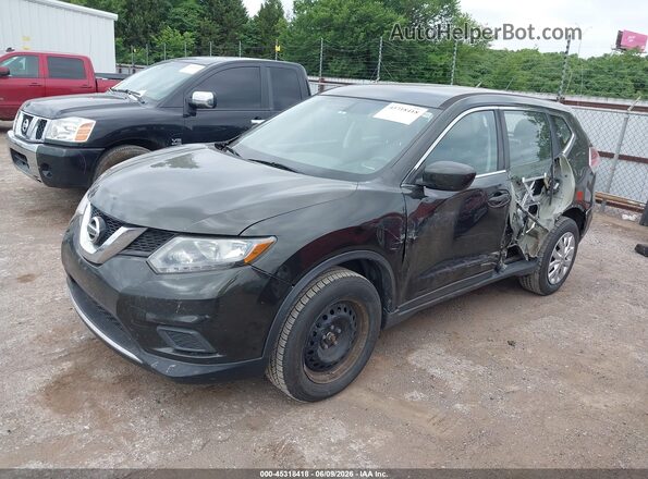 JN8AT2MT7GW008667 2016 NISSAN ROGUE Серый Передняя левая четверть