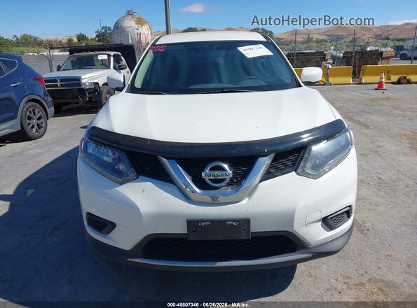 JN8AT2MT7GW009219 2016 NISSAN ROGUE White Widok z przodu