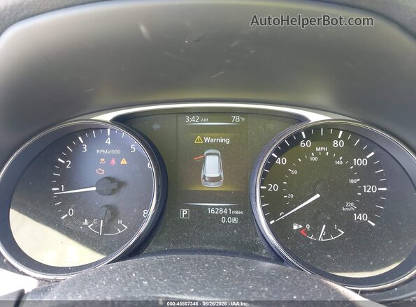 JN8AT2MT7GW009219 2016 NISSAN ROGUE White Widok tylnych siedzeń