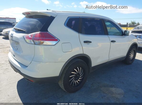 JN8AT2MT7GW009219 2016 NISSAN ROGUE White Tył prawy