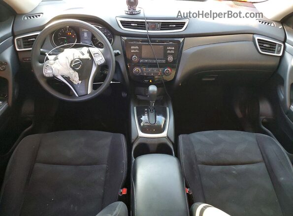JN8AT2MT7GW023217 2016 NISSAN ROGUE White Вид панелі приладів