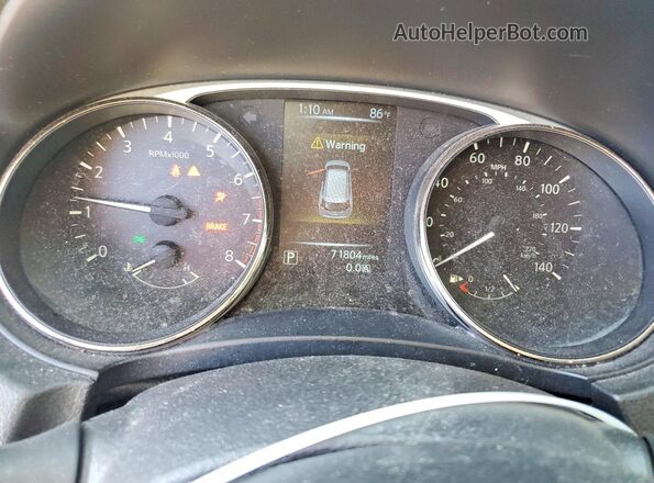 JN8AT2MT7GW023217 2016 NISSAN ROGUE White Вид щитка приладів