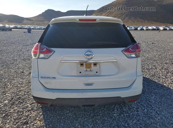 JN8AT2MT7GW023217 2016 NISSAN ROGUE White Вид ззаду