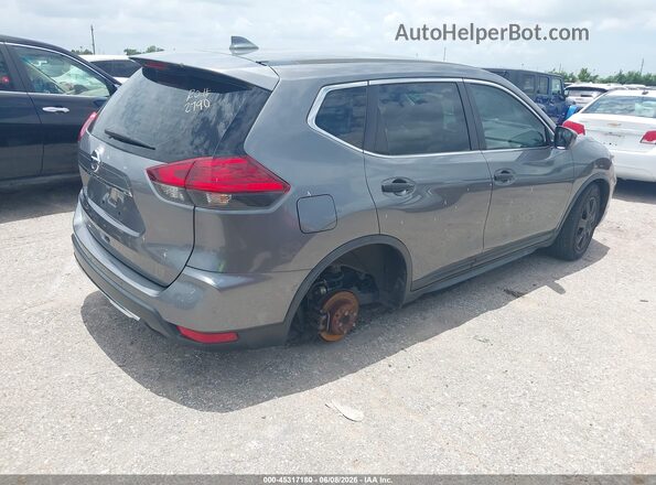 JN8AT2MT7HW133086 2017 NISSAN ROGUE Gray Задня права чверть