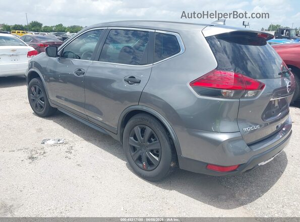 JN8AT2MT7HW133086 2017 NISSAN ROGUE Gray Задня ліва чверть