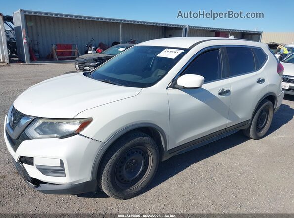 JN8AT2MT7HW135873 2017 NISSAN ROGUE White Vista tres cuartos delantera izquierda