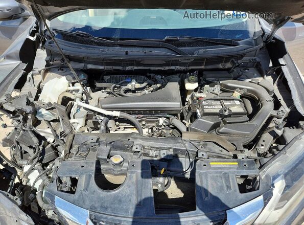 JN8AT2MT7HW383721 2017 NISSAN ROGUE Gray Вид задньої частини салону