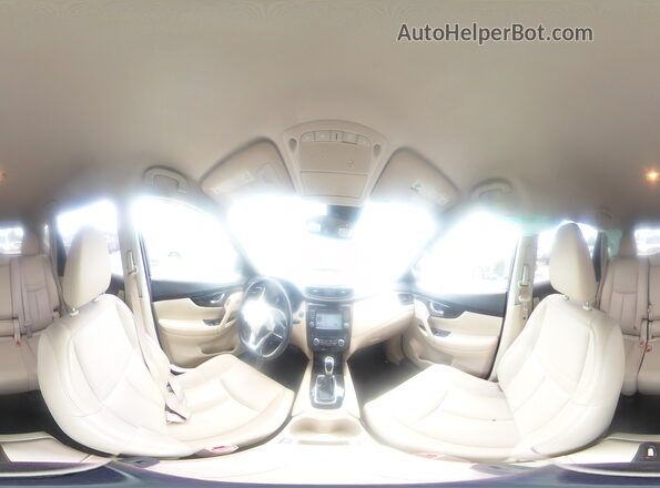 JN8AT2MT7HW383721 2017 NISSAN ROGUE Gray Вид наклейки з VIN-кодом