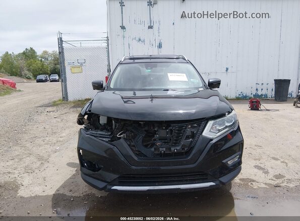 JN8AT2MT7HW403532 2017 NISSAN ROGUE Черный Вид щитка приборов