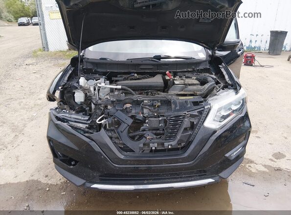 JN8AT2MT7HW403532 2017 NISSAN ROGUE Черный Вид сзади