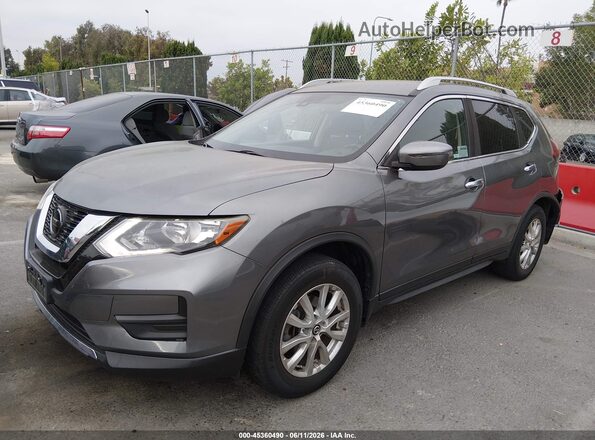 JN8AT2MT7LW011174 2020 NISSAN ROGUE Gray Առջևի ձախ երեք քառորդ տեսարան