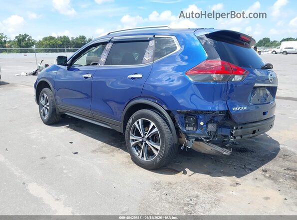 JN8AT2MT7LW032199 2020 NISSAN ROGUE Blue უკანა მარცხენა