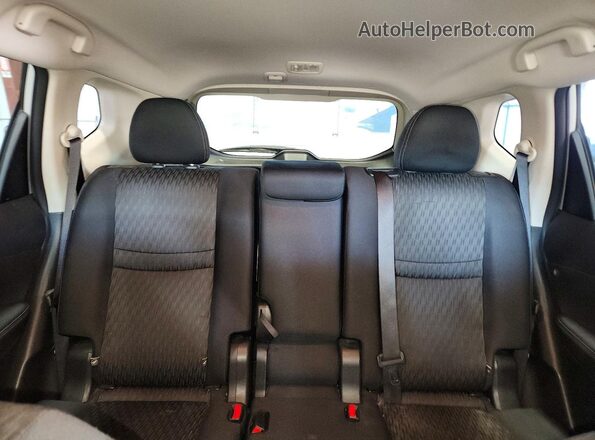 JN8AT2MT7LW038987 2020 NISSAN ROGUE Silver უკანა სავარძლების ხედი