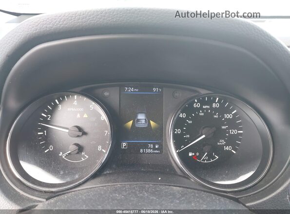 JN8AT2MT7LW041940 2020 NISSAN ROGUE Black Vista de los asientos traseros