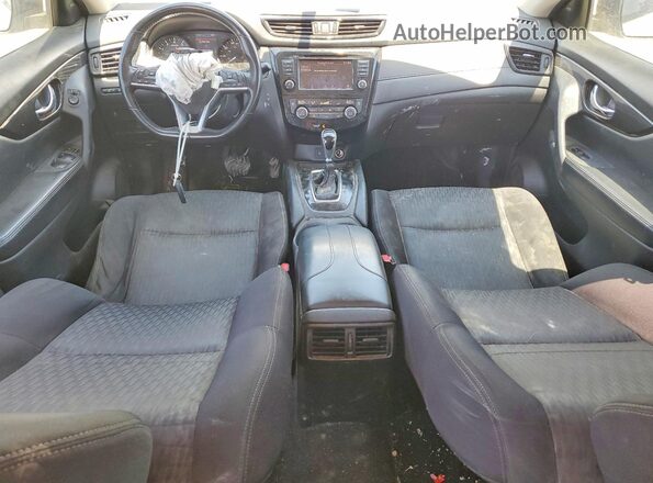 JN8AT2MT8JW454530 2018 NISSAN ROGUE Silver Вид панелі приладів