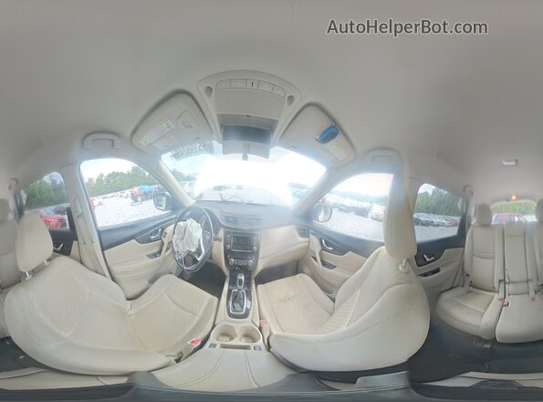 JN8AT2MT8JW487012 2018 NISSAN ROGUE White Vista interior de 360 grados