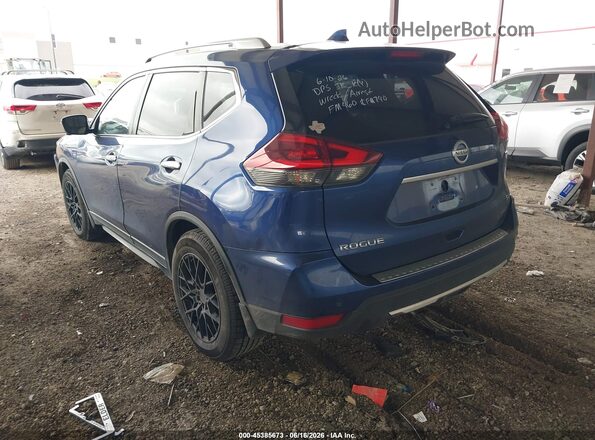 JN8AT2MT8LW001432 2020 NISSAN ROGUE Blue Rear left
