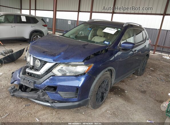 JN8AT2MT8LW001432 2020 NISSAN ROGUE Blue Front left