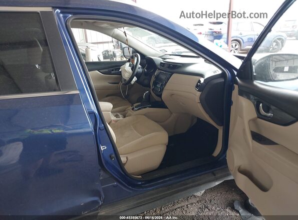 JN8AT2MT8LW001432 2020 NISSAN ROGUE Blue Front interior view