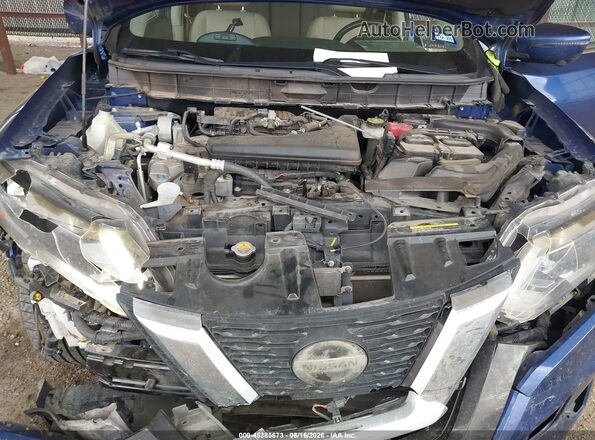 JN8AT2MT8LW001432 2020 NISSAN ROGUE Blue Rear view