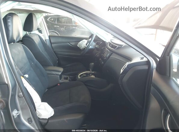 JN8AT2MT9GW009237 2016 NISSAN ROGUE Gray Widok wnętrza z przodu