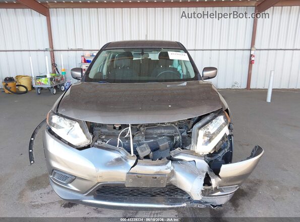 JN8AT2MT9GW009237 2016 NISSAN ROGUE Gray Widok z przodu