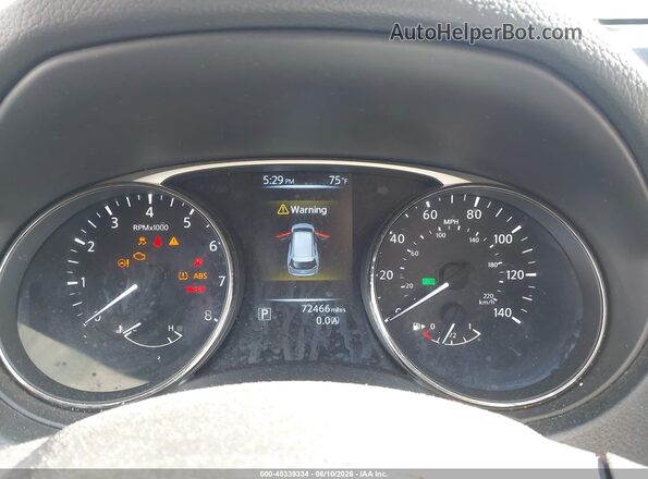 JN8AT2MT9GW009237 2016 NISSAN ROGUE Gray Widok tylnych siedzeń